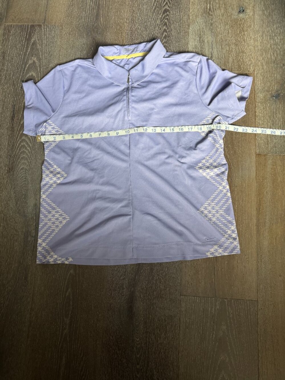 Nike Women's Purple Dry Fit Golf Polo Shirt: L - Picture 13 of 16